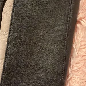 Light pink and purple ish grey color.